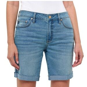 SEVEN7 BERMUDA SHORT 9” - MEDUIM BLUE SIZE 16 (NEW WITH TAGS)